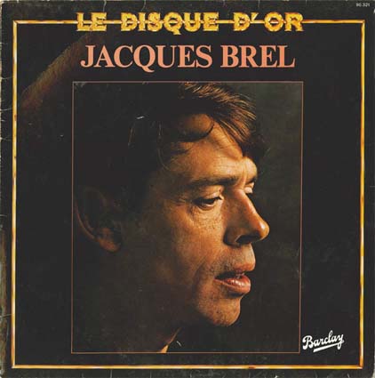 Jacques BREL le disque d'or